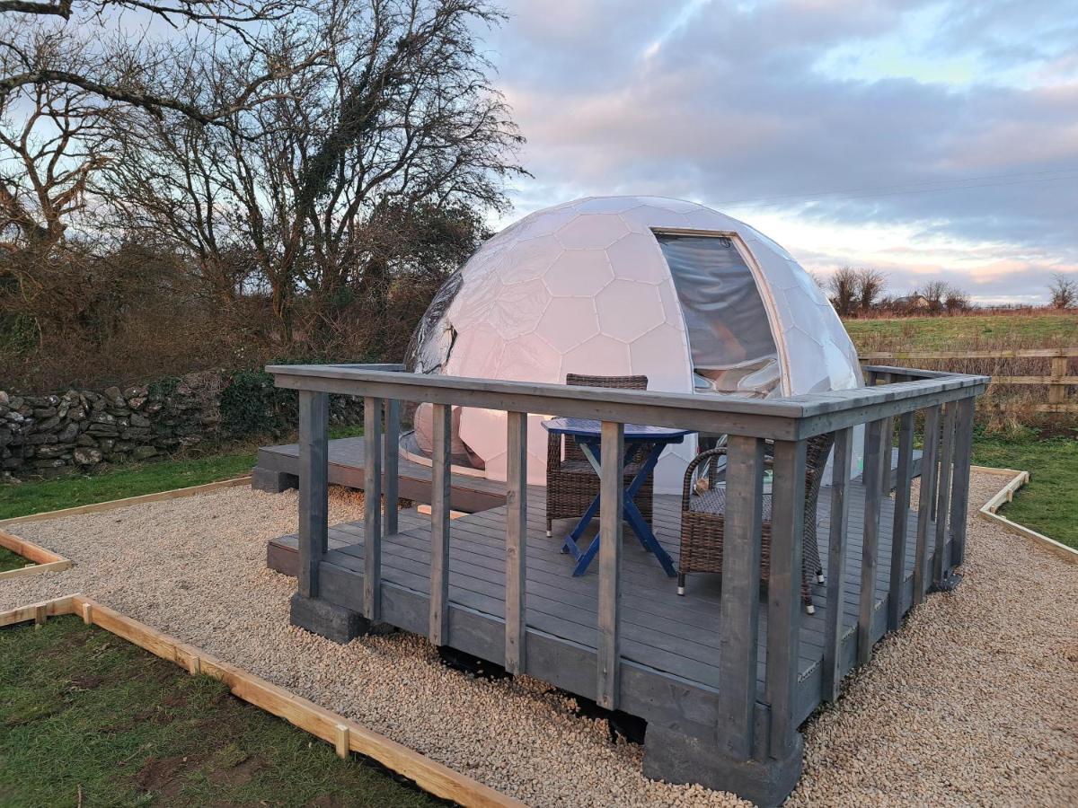 Villa Luxury Glamping Dome With Views Of The Burren à Boston Extérieur photo
