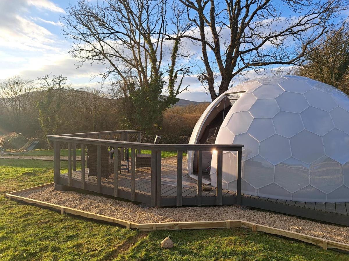 Villa Luxury Glamping Dome With Views Of The Burren à Boston Extérieur photo